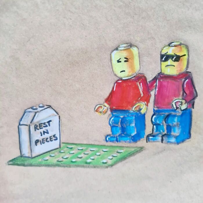 Sometimes It's Hard To LEGO Of Loved Ones