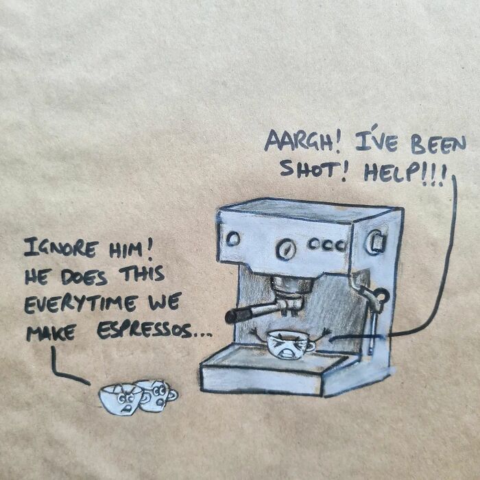 I Use My 'Toons To Espresso Myself