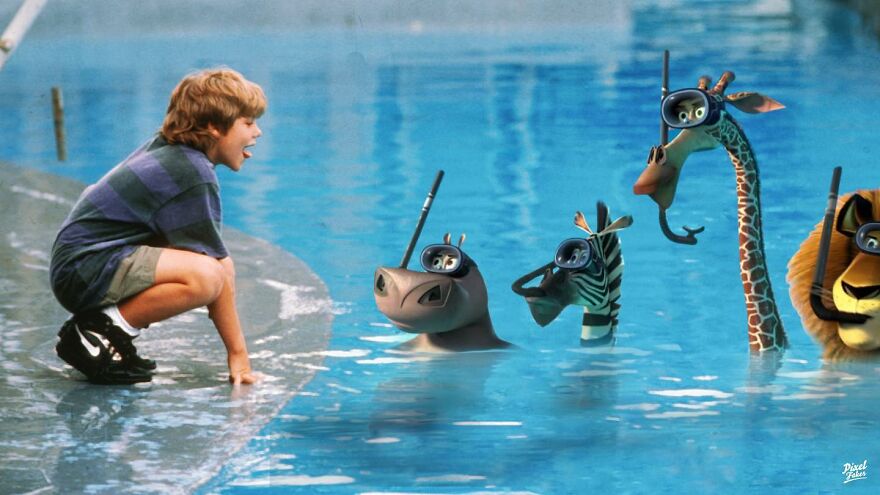 Digital Artist Combines Characters From Popular Movies And TV, And The Results Are Hilarious (49 New Pics)