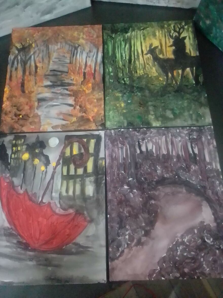 Paintings On Desplay.