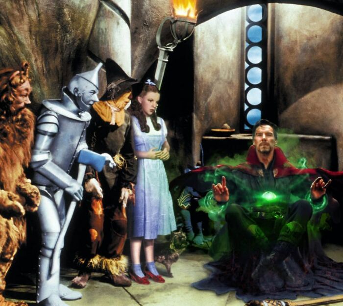 Artist Places Recognizable Characters In Scenes They Don't Belong In, And It's Hilarious (30 New Pics)