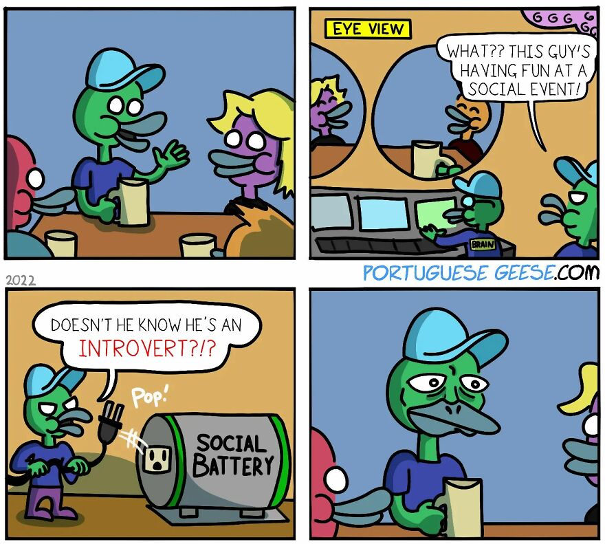 This Artist Makes Hilarious Comics About Socially Awkward People (New Pics)