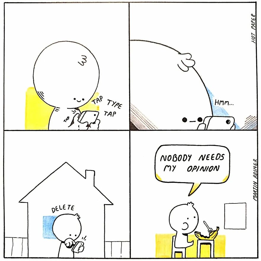 Comics With Hilarious, Dark And Unexpectedly Twisted Humor By Martin Rosner (35 New Pics)