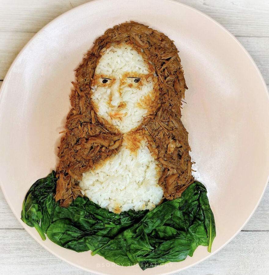 Cute Food Art For Kids -Some Of @sorry.justhangry’s Food Art