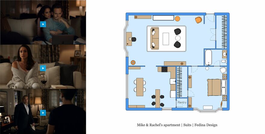 I Am A Designer Of Interiors And I Made 4 Layouts Of Apartments Series "Suits"