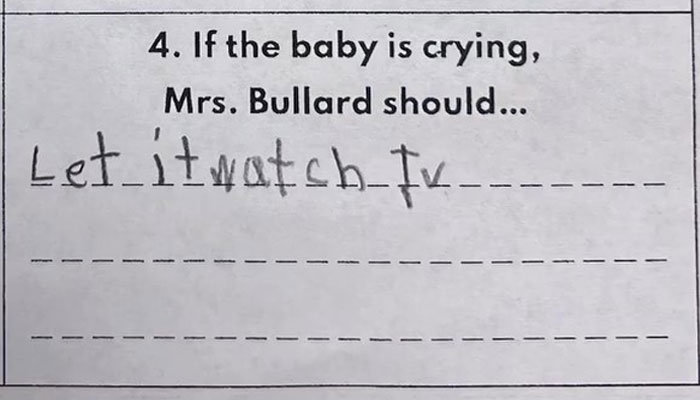 Pregnant Teacher Asks Her 6-Year-Old Students To Give Her Parenting Advice And Gets These 16 Hilarious Responses