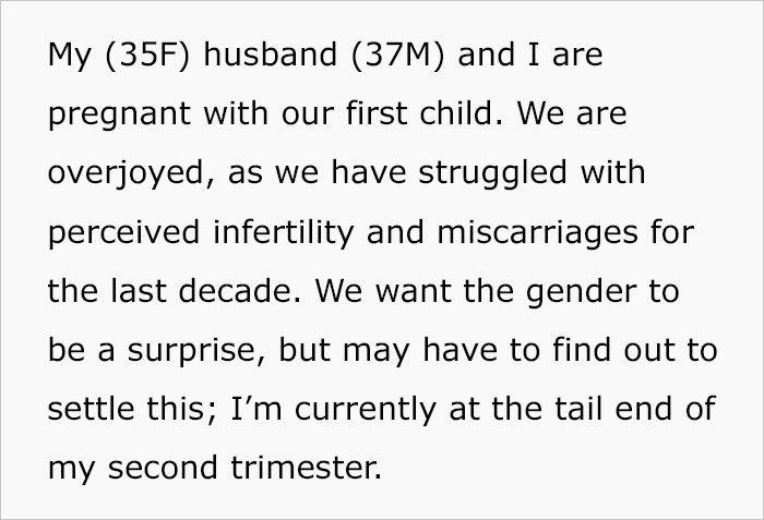 &ldquo;AITA For Telling My Husband His Name Suggestion For Our Unborn Baby Is Idiotic At Best?&rdquo;