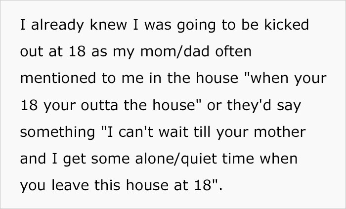 Mom And Dad Are Disappointed That Their Son Told Grandfather That He Got Kicked Out Of Their Home As He Turned 18