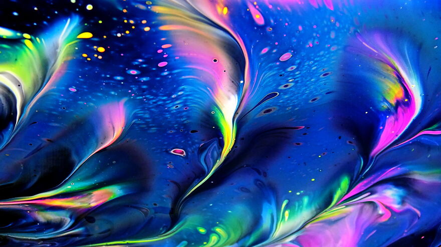 Sandwich & Scoops ~ Acrylic Painting With Scoops