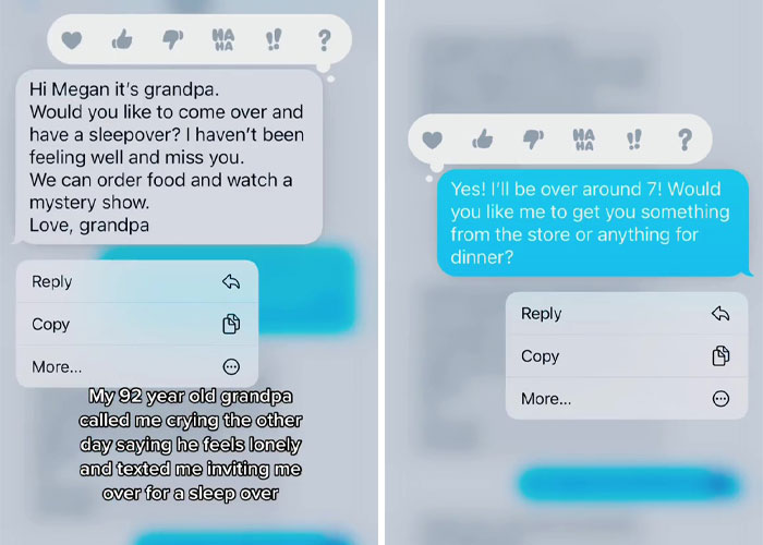 Grandpa Calls Up His Granddaughter In Tears, Asks Her If She&rsquo;d Like To Have A Sleepover