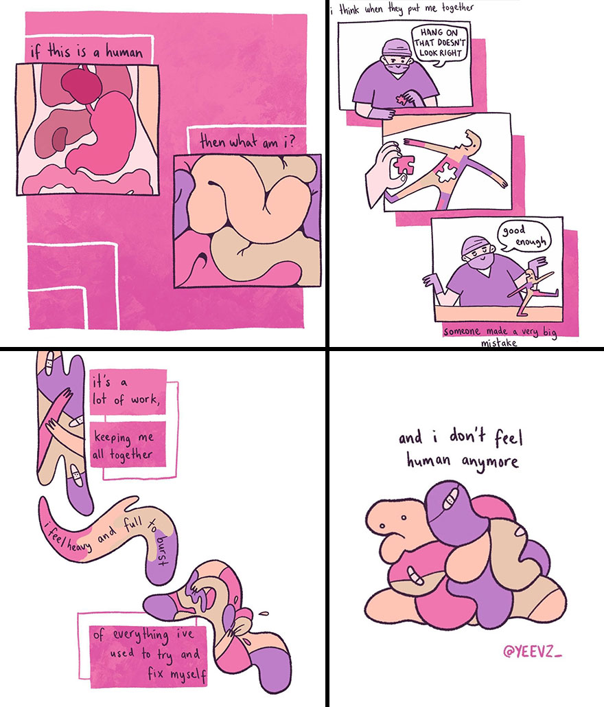 33 Relatable Comics About Mental Illness And Other Life Situations By Evie Hillliar (New Pics)