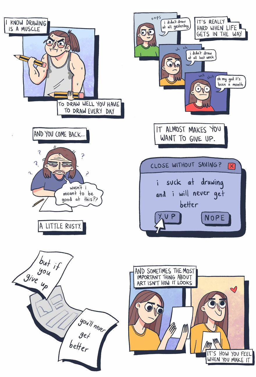 33 Relatable Comics About Mental Illness And Other Life Situations By Evie Hillliar (New Pics)