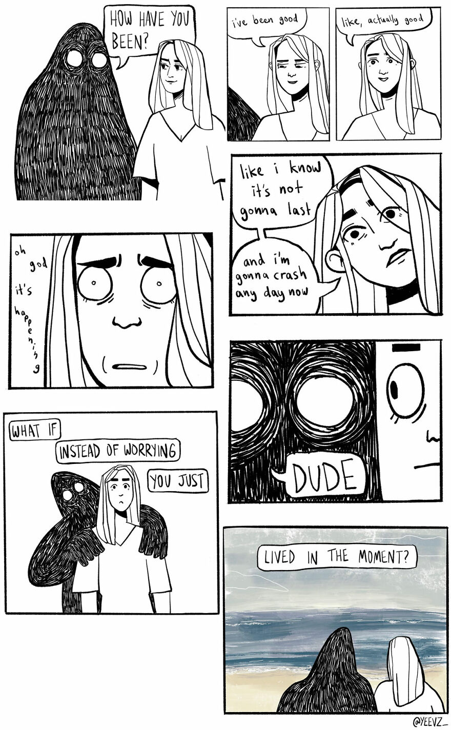 33 Relatable Comics About Mental Illness And Other Life Situations By Evie Hillliar (New Pics)