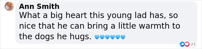 Video Shows Young Boy Stopping To Hug Two Stray Dogs When He Thinks No One Is Watching Video Shows Young Boy Stopping To Hug Two Stray Dogs When He Thinks No One Is Watching