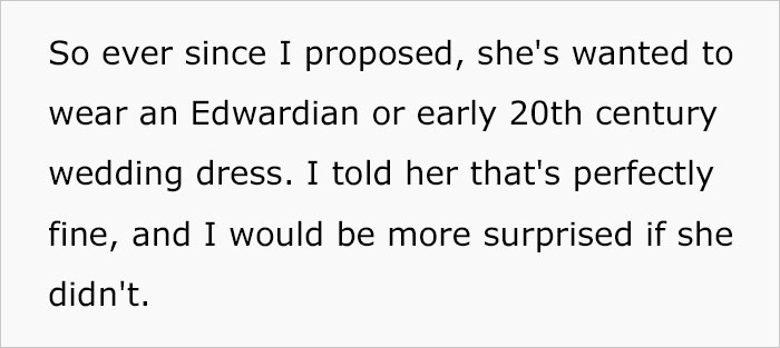 Bride With A Distinct Fashion Style Chooses A Dress Her MIL Doesn't Like, MIL Buys A Dress Herself And Her Son Is Furious Bride With A Distinct Fashion Style Chooses A Dress Her MIL Doesn't Like, MIL Buys A Dress Herself And Her Son Is Furious