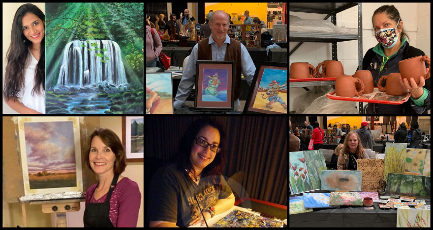 40 Artists Create New Works Right Before Your Eyes! 40 Artists Create New Works Right Before Your Eyes!