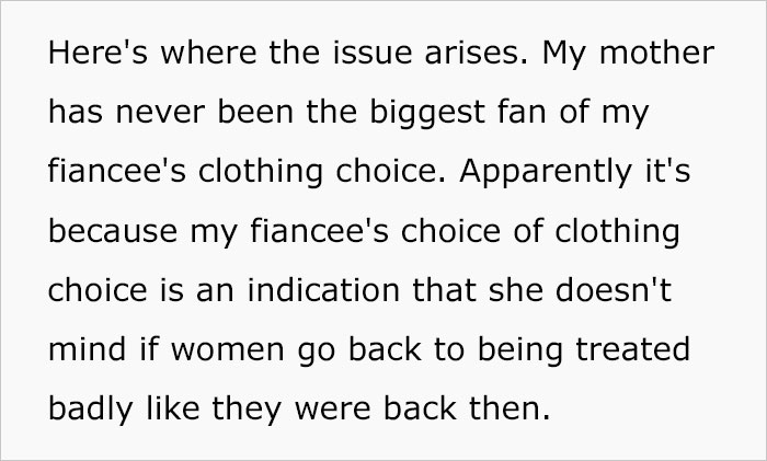 Bride With A Distinct Fashion Style Chooses A Dress Her MIL Doesn't Like, MIL Buys A Dress Herself And Her Son Is Furious Bride With A Distinct Fashion Style Chooses A Dress Her MIL Doesn't Like, MIL Buys A Dress Herself And Her Son Is Furious