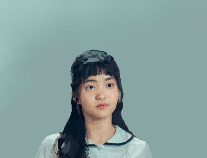 There’s A Kdrama That I Really Like So I Drew One Of The Main Characters