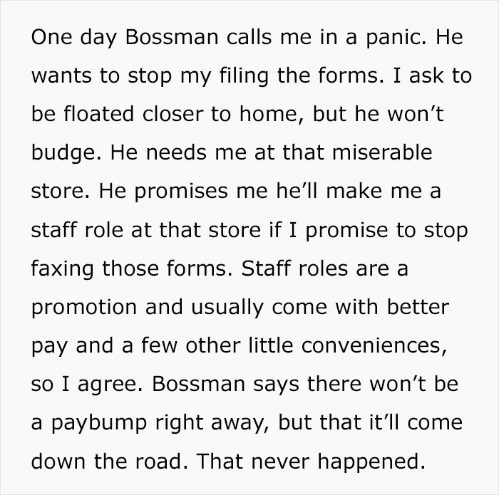 Boss Lies About This Person's Position To Keep Them Away From Benefits, Regrets It When They Find Out