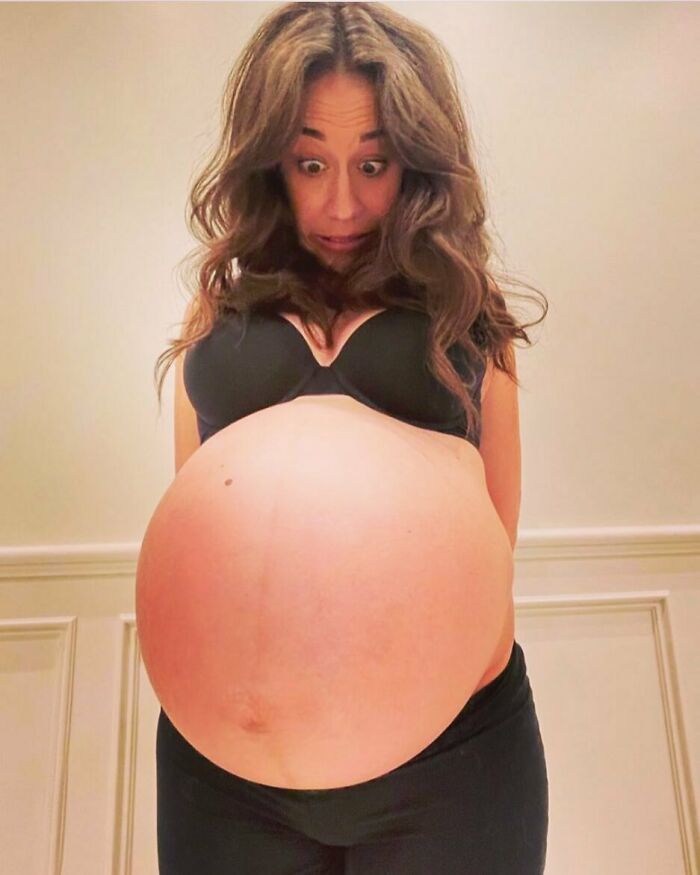 The Size Of This Belly