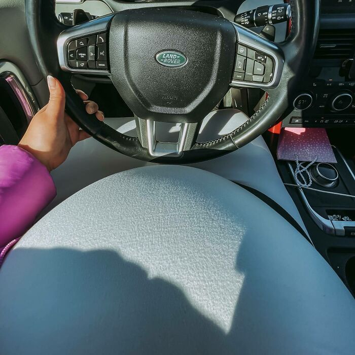 It’s Official. We Are Barely Fitting In The Driver's Seat Comfortably