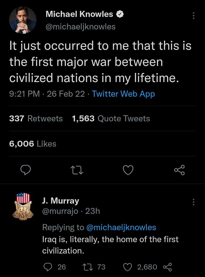 If It's Not White, It's Uncivilized