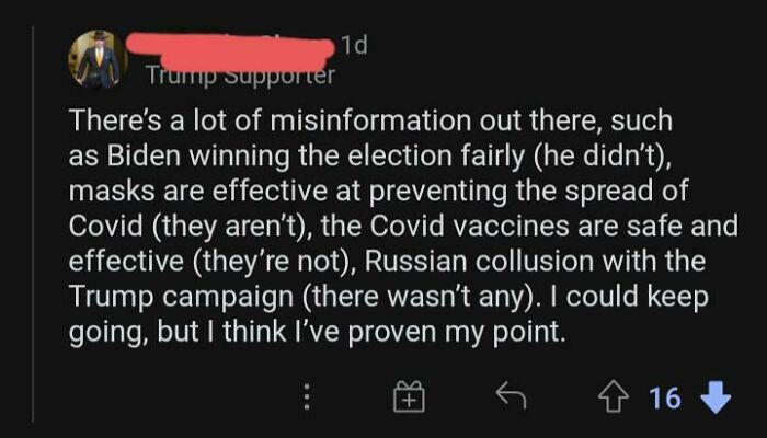 I Think I've Proven My Point