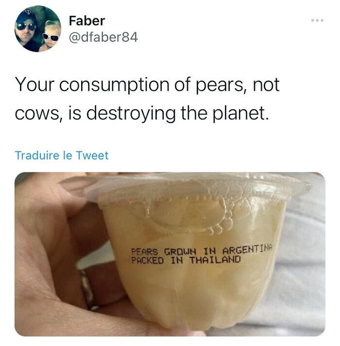 Dairy Farmer And Pears