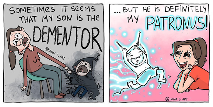 New Hilarious Comics Show What It’s Like To Be A Modern Mom