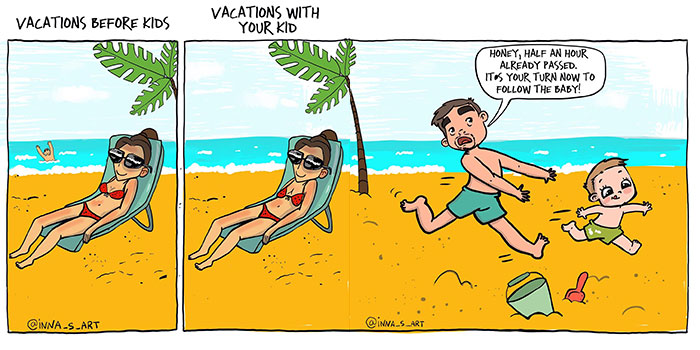 New Hilarious Comics Show What It’s Like To Be A Modern Mom