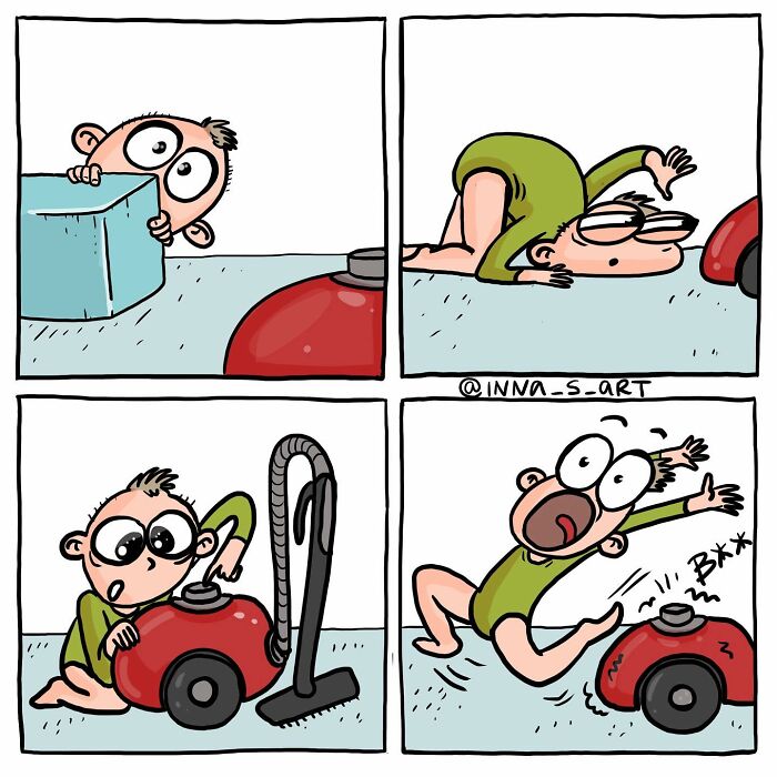 New Hilarious Comics Show What It’s Like To Be A Modern Mom