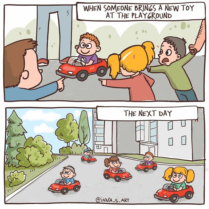 New Hilarious Comics Show What It’s Like To Be A Modern Mom