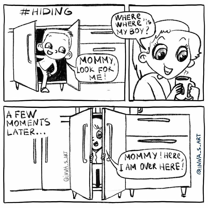New Hilarious Comics Show What It’s Like To Be A Modern Mom