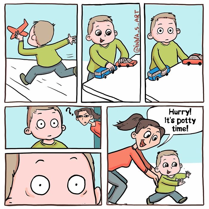 New Hilarious Comics Show What It’s Like To Be A Modern Mom