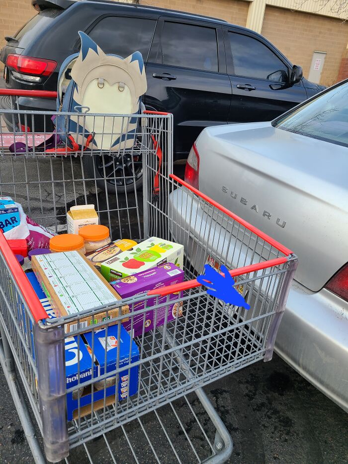 Made A Quick Dash To Costco Before My Inlaws Drop By For A Quick Visit. I Turned On The Car And Instead Of Unlocking All The Doors, I Locked Them