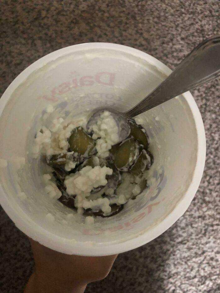 I’m Pregnant. Pickles And Cottage Cheese Is An Actual Food Craving