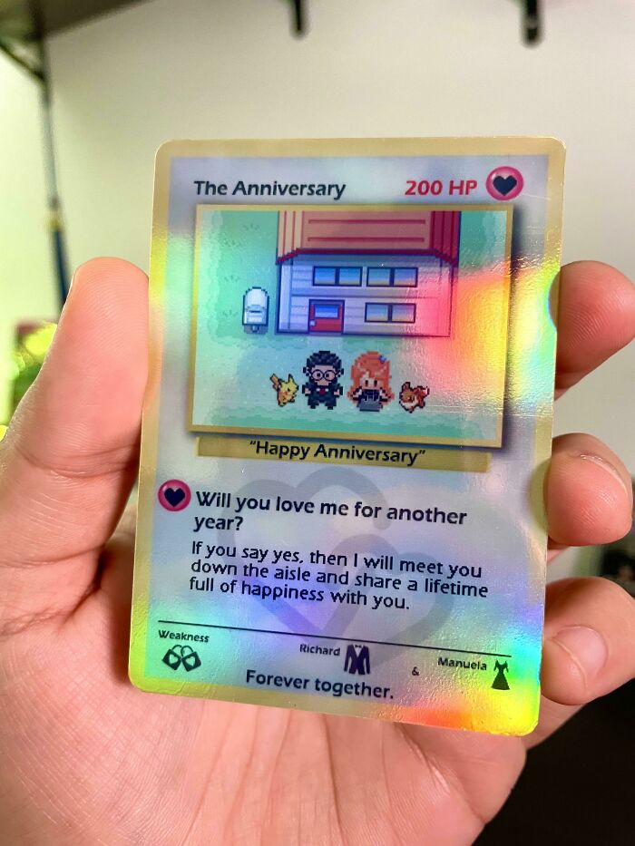 Got My Anniversary Gift From My Fiancé And I Think She Beat Me This Year