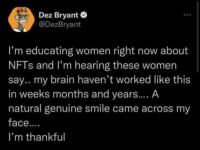 He Really Be Educating Women Damn