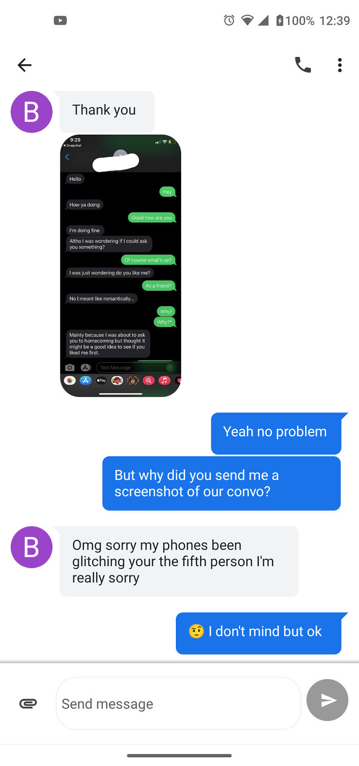 Like Did She Mean To Send Me That?