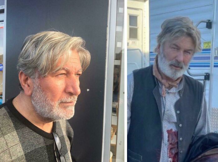 That’s My Dad On The Left And Alec Baldwin On The Right