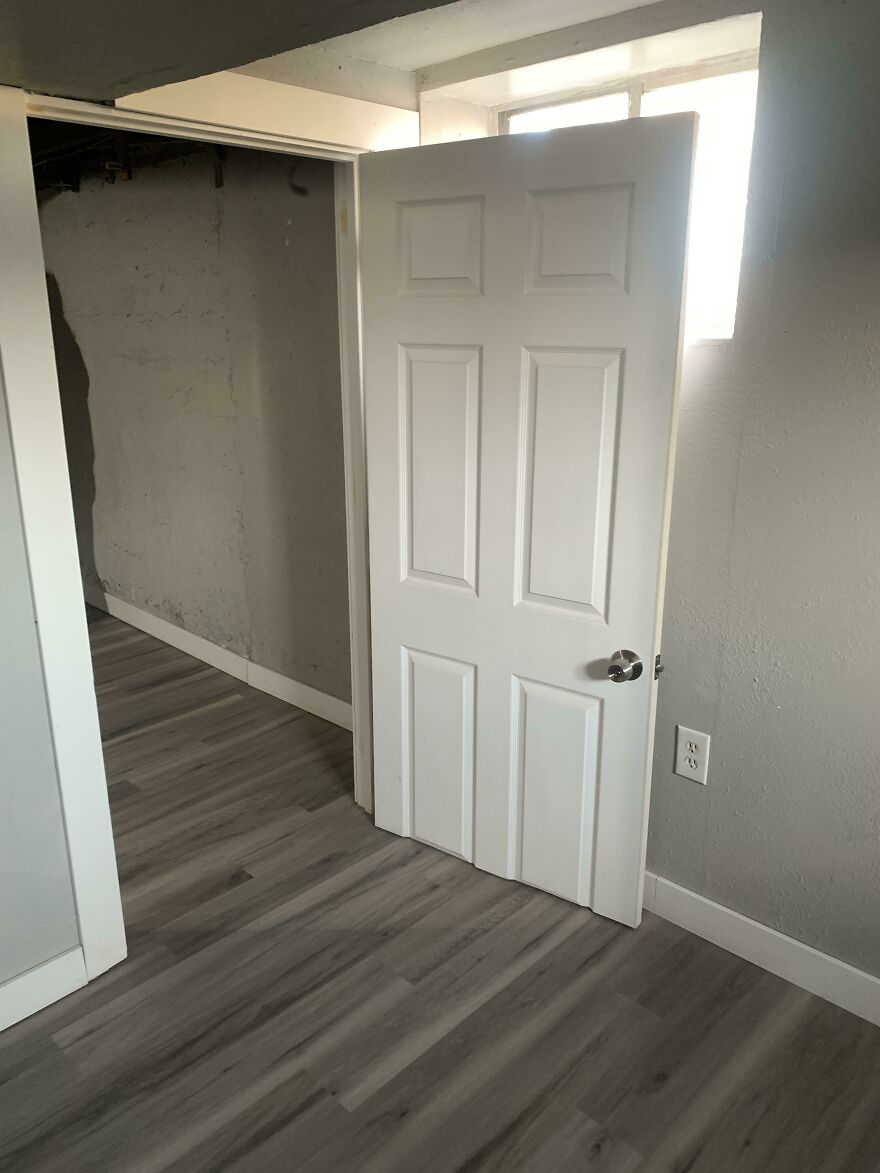 Shouldn’t They Have Cut The Top Of The Door So The Knob Wasn’t So Low