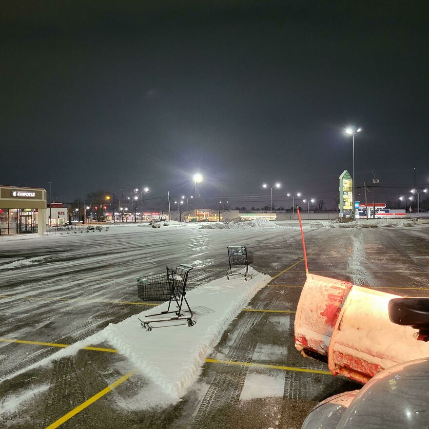 I Didn't Feel Like Getting Out Of The Truck