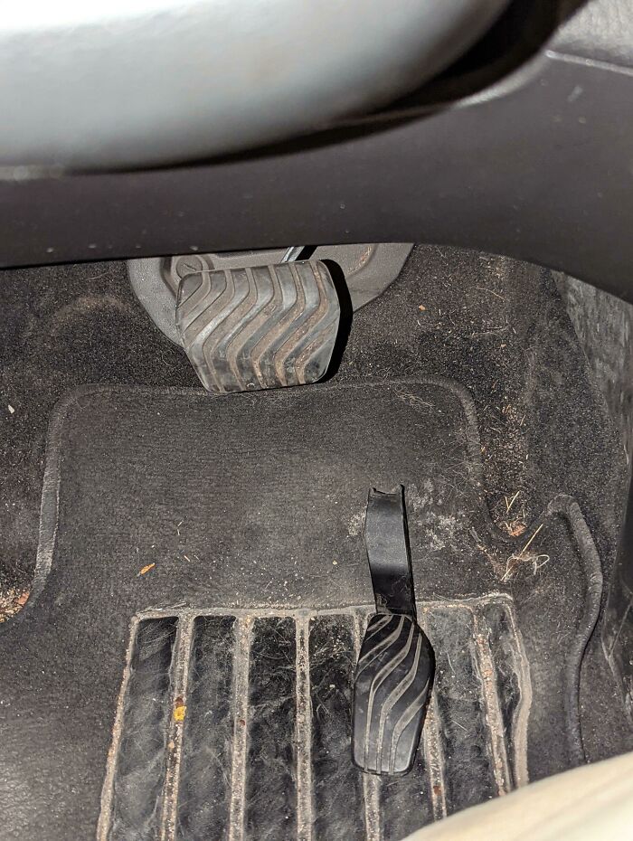 I Was Cruising About 50mph, Then The Plastic Snapped