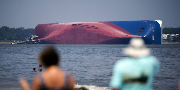 The Golden Ray Cargo Ship