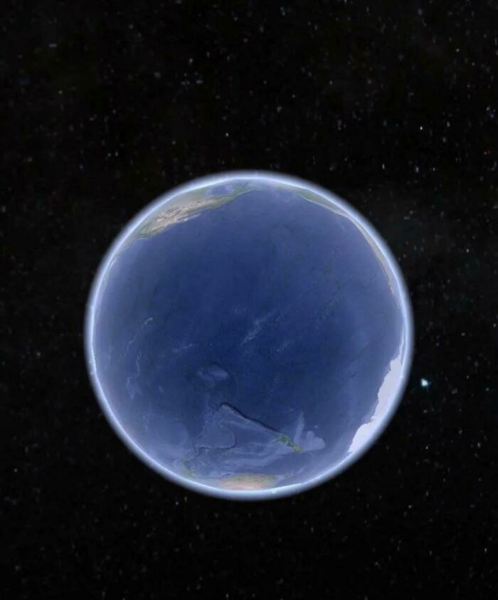 El tamaño del océano Pacífico