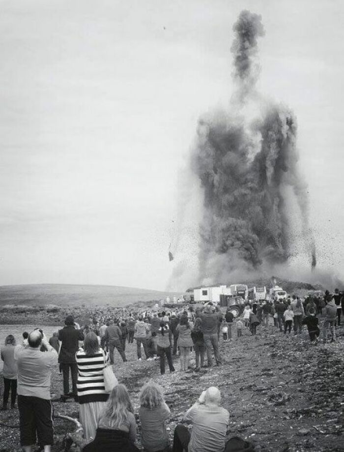 Demolition Of Cockenzie Power Station, Scotland, 2015