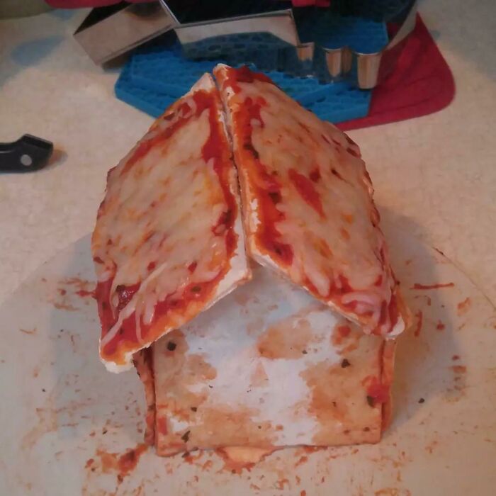 Got A Pizza Hut For Lunch Today