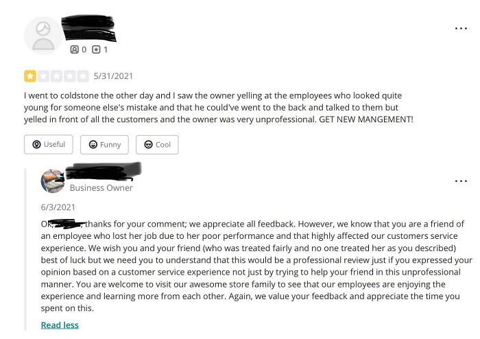 Leaving Fake Reviews