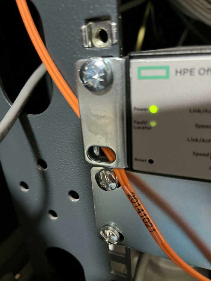 This Fibre Was Running Half A School…