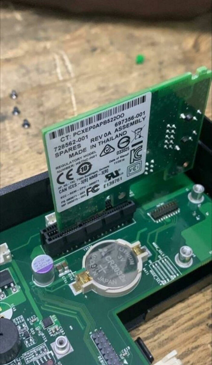 Some Guys Did That In A Factory, We Specifically Asked Them Not To Replace Any Components. Now They Ask Why It's Not Working